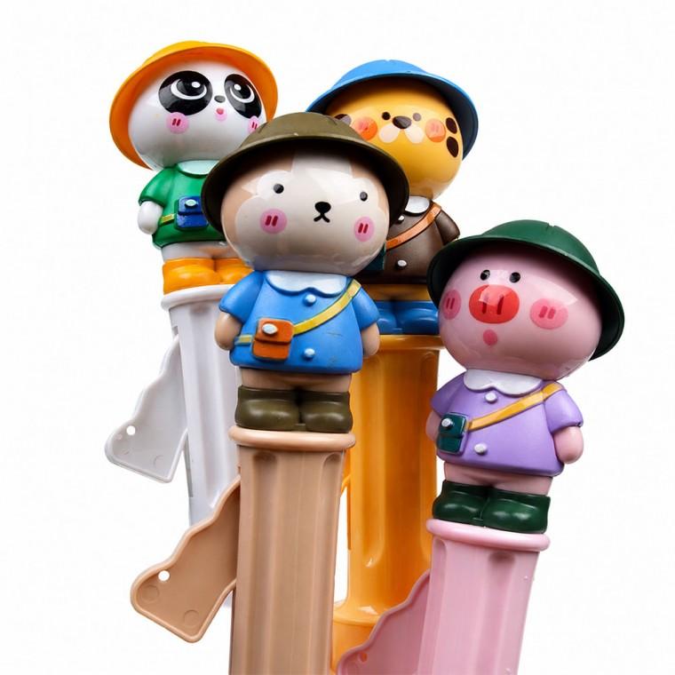 동물 캐릭터 문어발 비눗방울 (1P) 촉감놀이 버블놀이