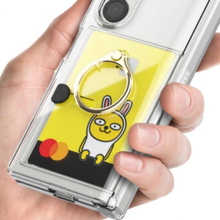 폴드6 카드포켓 링홀더 투명케이스