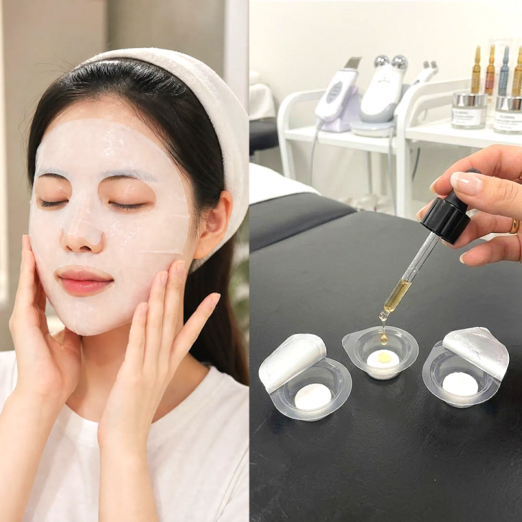 전문가용 셀프 DIY 마스크팩 만들기 압축 개별포장