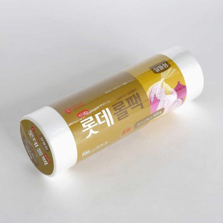 알뜰형 비닐백 1롤 500매입 중형 25x35cm 식품비닐 위생비닐