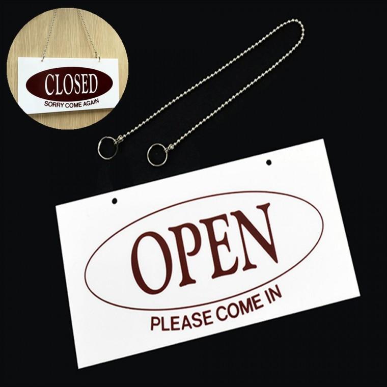 오픈클로즈 팻말 OPEN간판 클로즈안내판