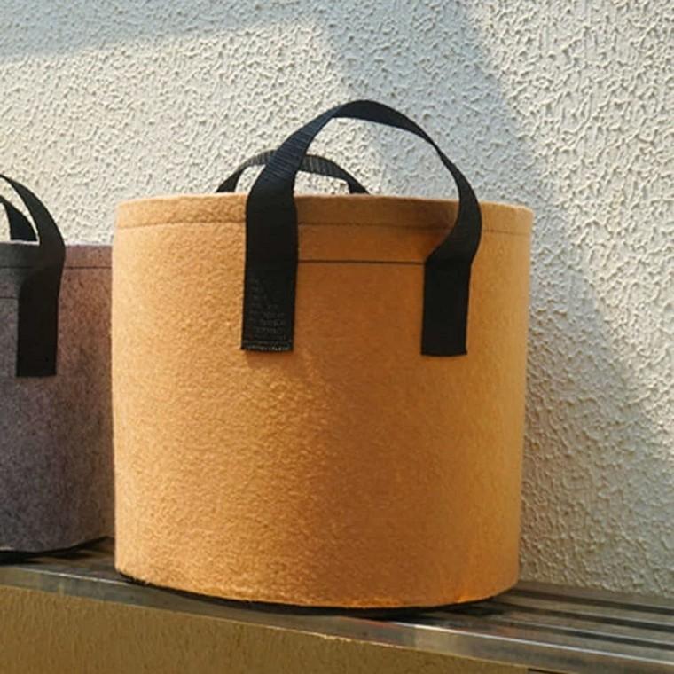 부직포화분 35x30 2개입 옥상화분 재배화분