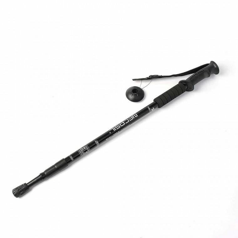 3단 등산용스틱 135cm 블랙 접이식등산스틱 경량등산스틱