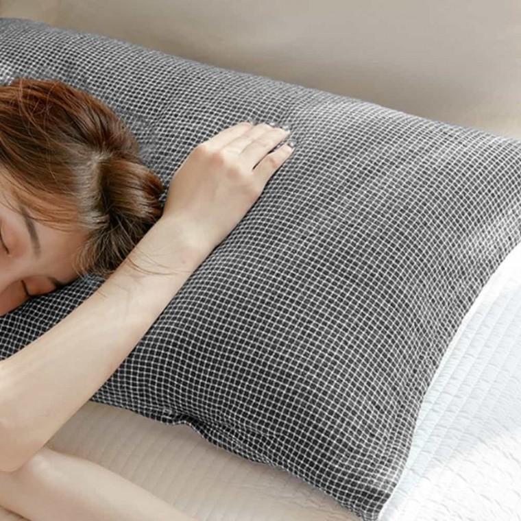 밴딩 순면 베겟잎 그레이 베게밴딩커버 베개피