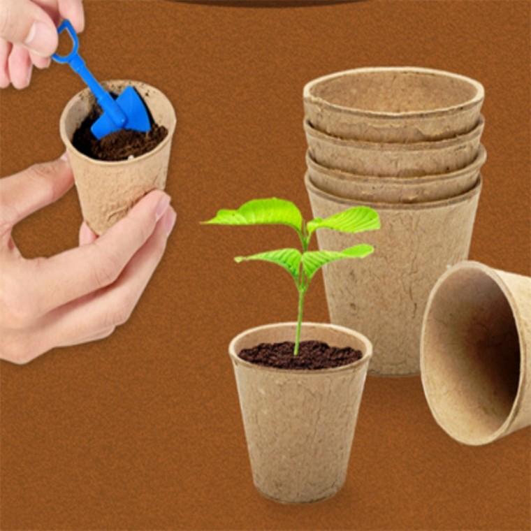 종이화분 20p 종이꽃화분 모종컵화분