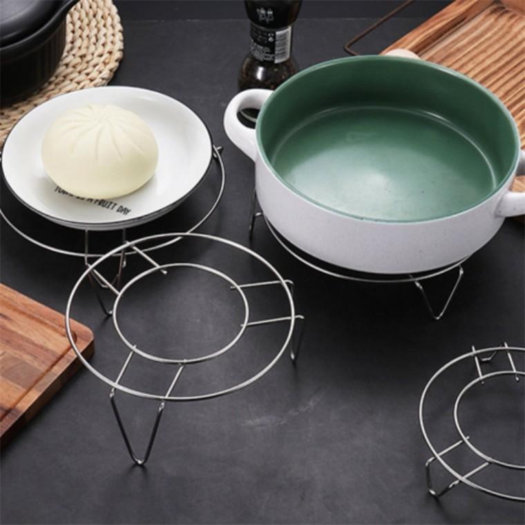 냄비받침 18cm 주방스텐받침대 후라이팬뚜껑받침대