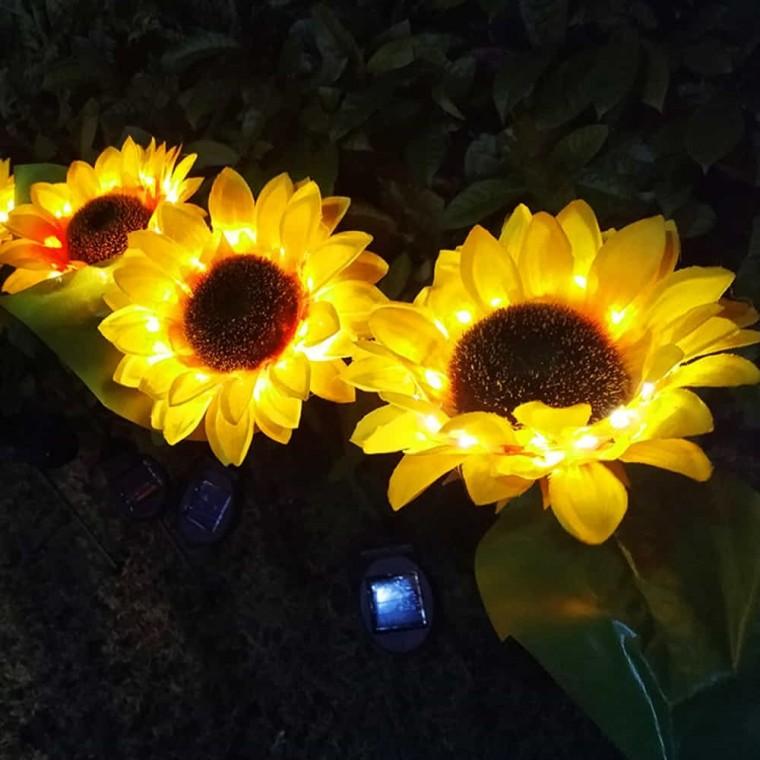 해바라기 태양광정원등 태양광LED정원등 태양광조명