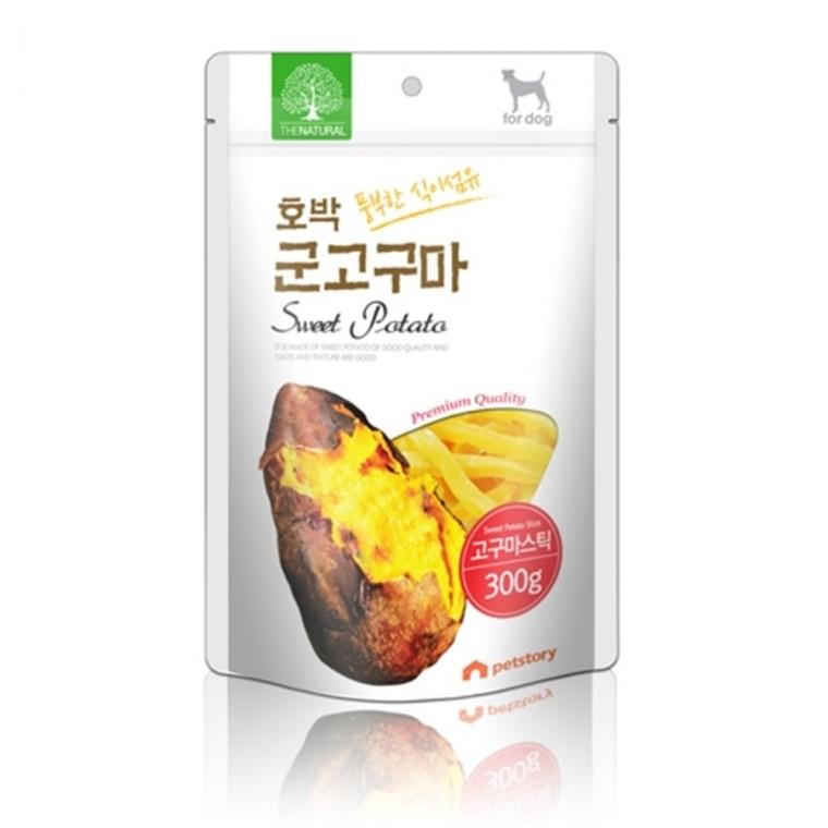 [2개묶음]펫스토리 더내추럴 호박 고구마스틱 300g