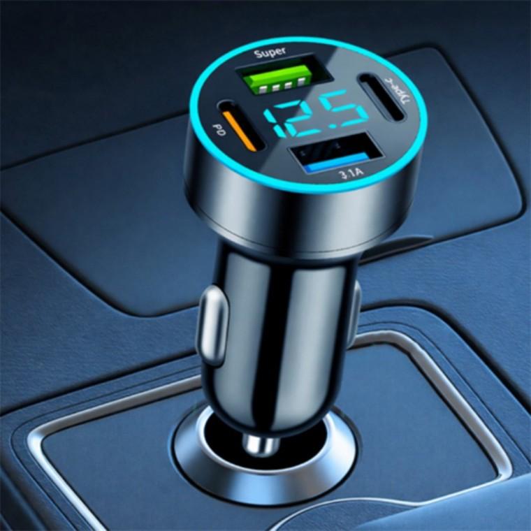 차량용 USB 고속충전 시거잭 usb4구충전기 usb고속충전기