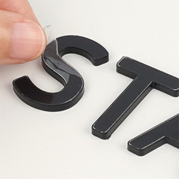 STAFF ONLY 표지판 아크릴스카시 입체글자 통제구역표지판 관계자외출입금지바리케이트 입체글자pop