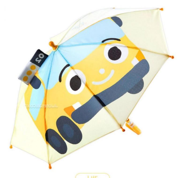 캐릭터 아동 안전우산 40 수동 유아 초등 저학년 투명 입체 우산