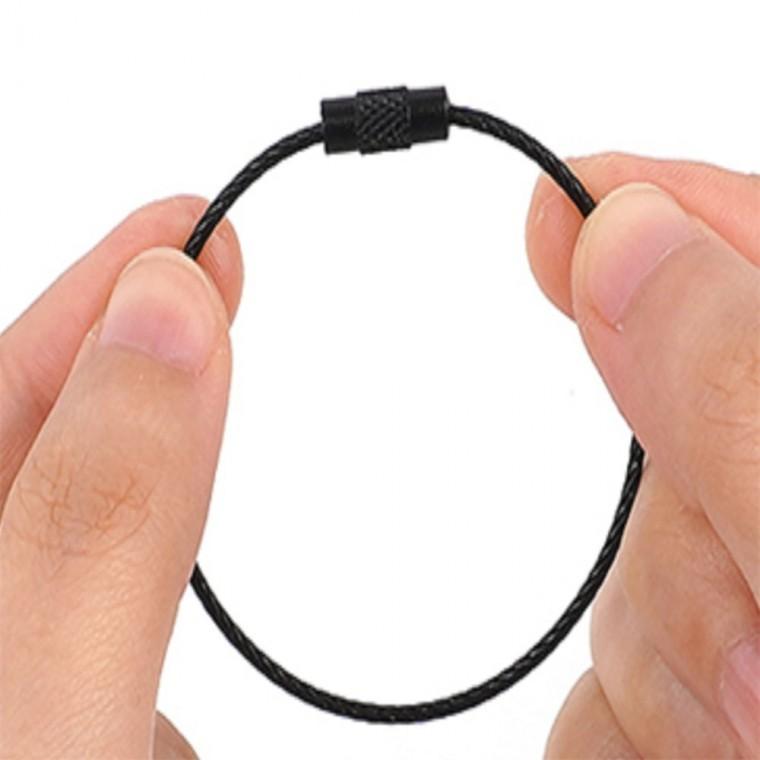 와이어 키체인 15cm 키링체인줄 열쇠고리줄 키링연결고리 열쇠고리체인줄 와이어키체인