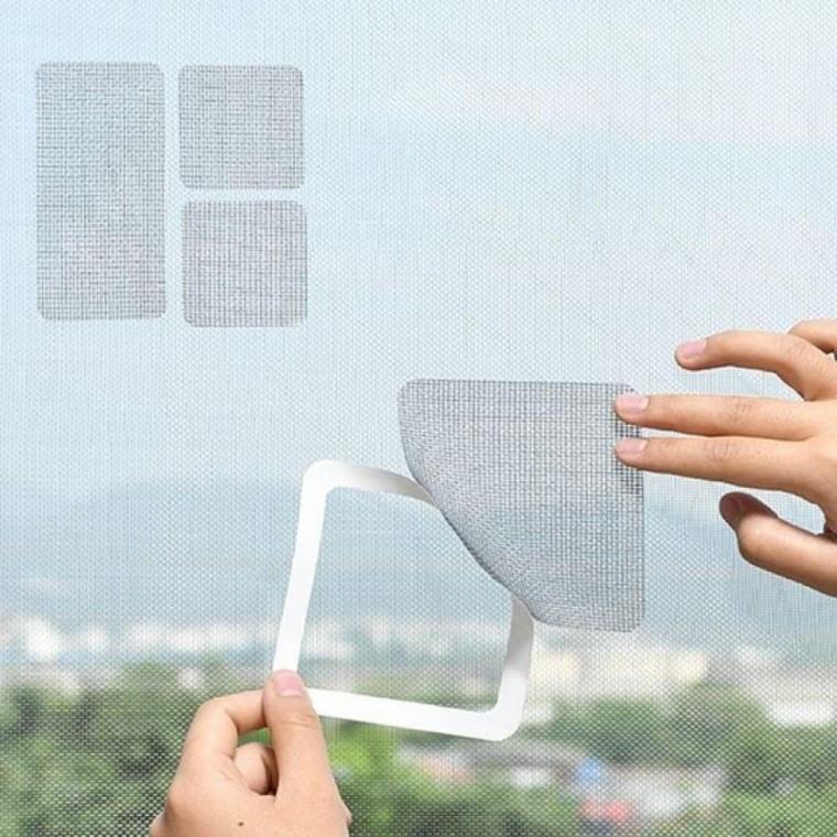 물구멍 보수용 방충망 밴드형 모기장 수리 3장 세트 스티커