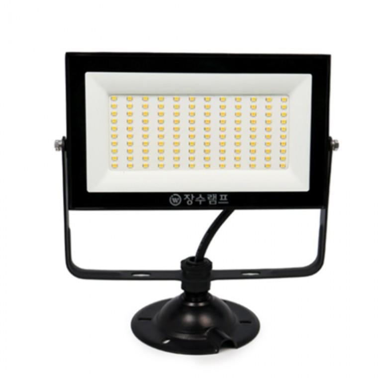 국산 LED 사각 투광등 투광기 전구색 50W 경기장 공장 간판 야외 작업장 오징어조명 선박작업등 산업용조명
