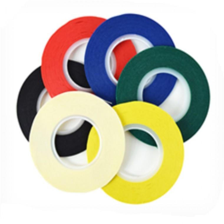 라인테이프 6색 1.5mm 공장 창고 마트 체육관 주차장 동선 구역 표시 컬러테이프 주차선 줄테이프