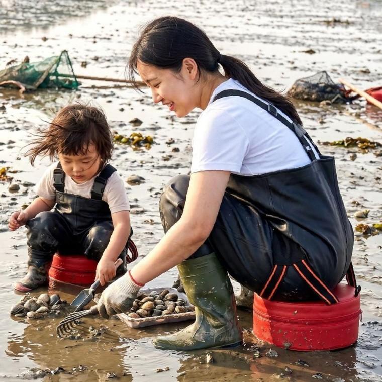 국산 작업의자 쿠션 밭일 농사 낚시 해루질 엉덩이 방석