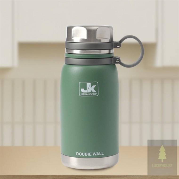 스텐 진공 보온보냉병 600ml 다크그린 보온물병 스텐보온병 휴대용분유보온병