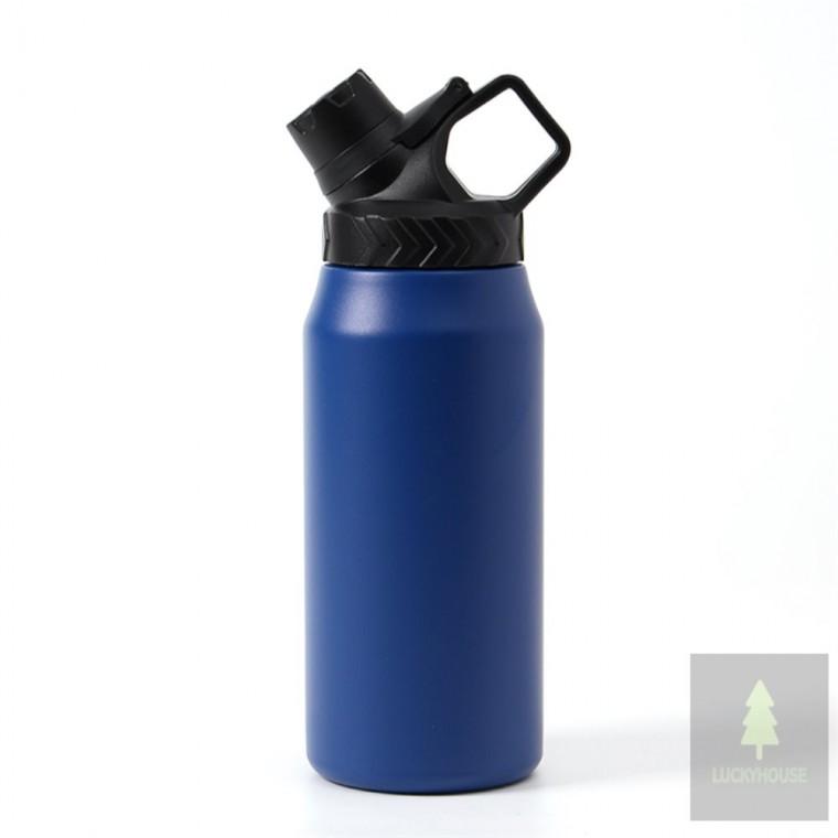 이중진공 스텐 보온보냉병 750ml 블루 여행용텀블러 대형보온보냉병 진공텀블러