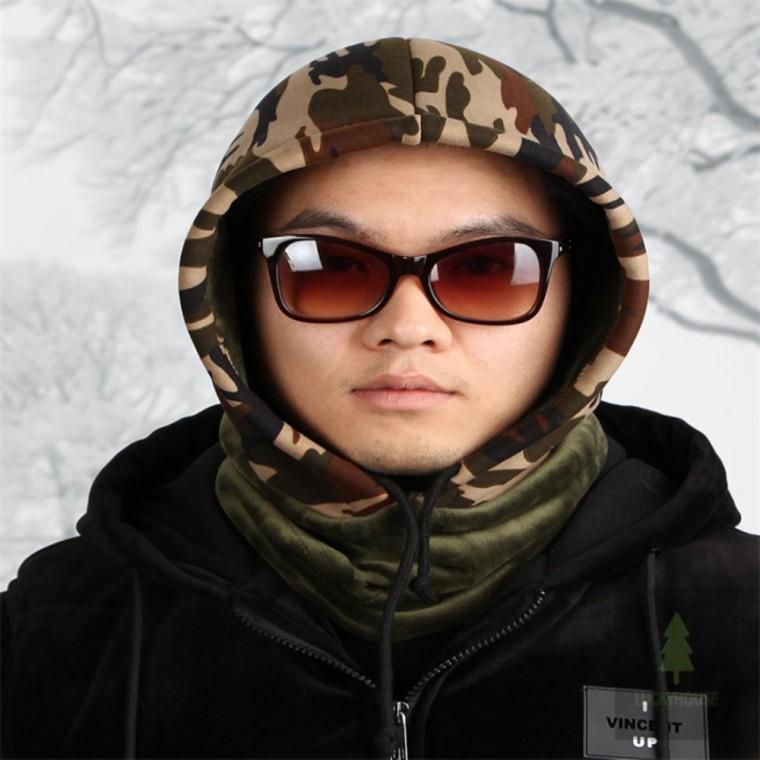 밀리터리 후드 넥워머 남성용 방한용품 목도리워머 넥워모