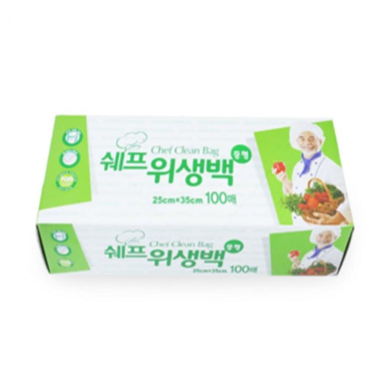 위생백 중형 100매 비닐봉지 위생팩 일회용비닐팩