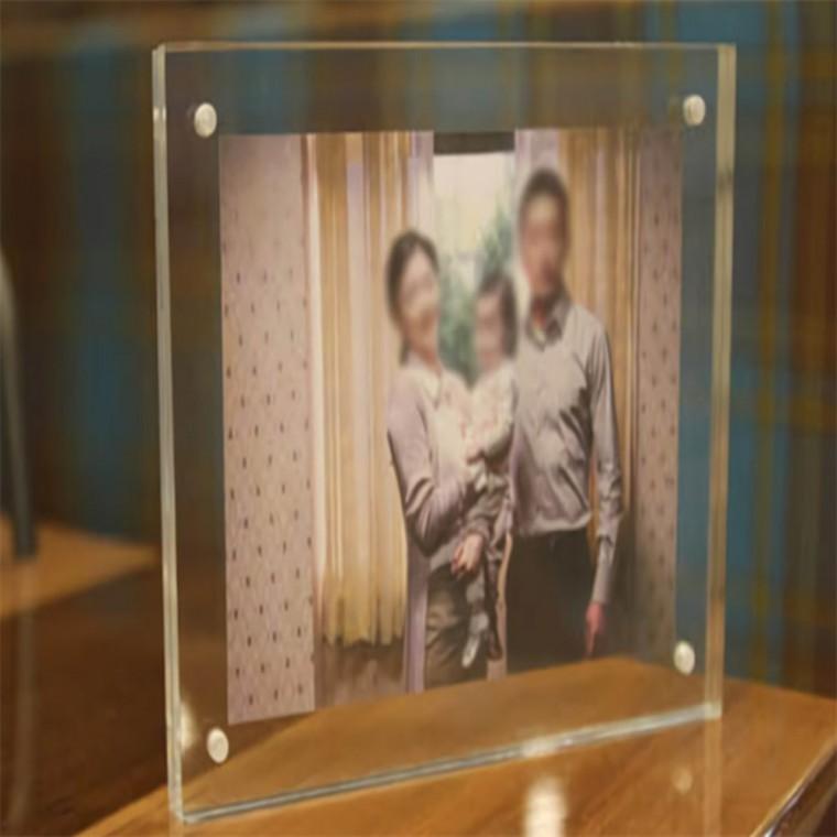 아크릴 자석액자 개폐식액자 포토테이블액자 투명액자