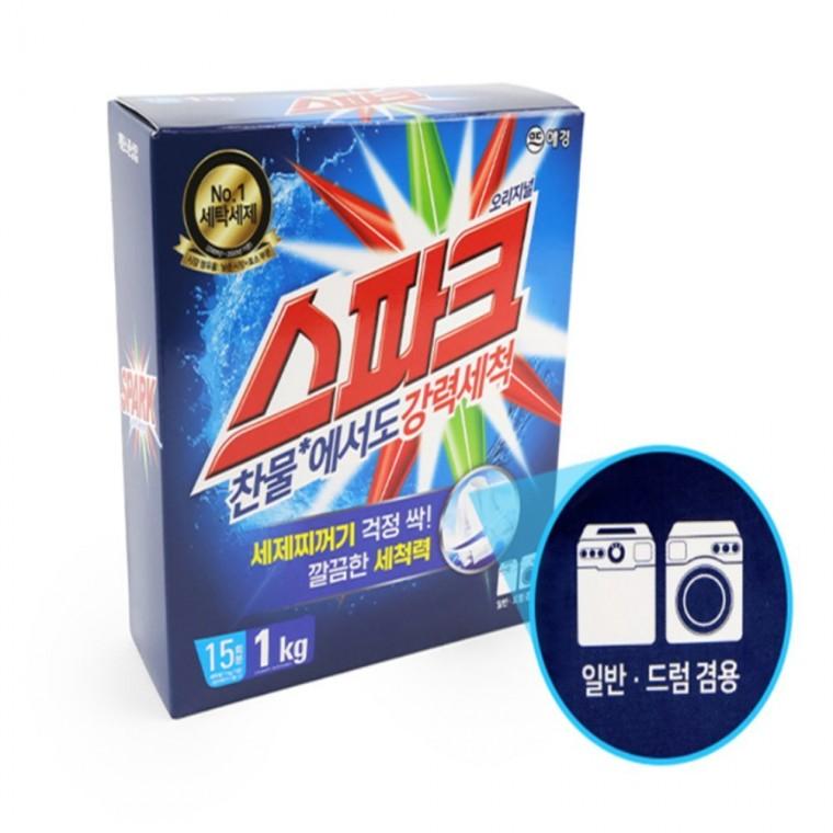 세탁세제 1kg 찬물세제 세탁기세제일반용 수건세제