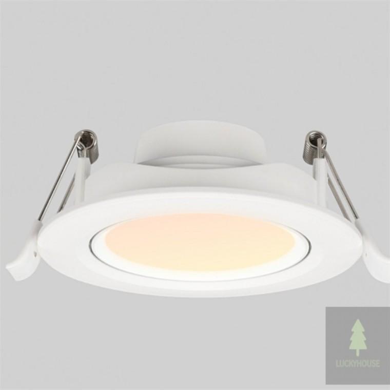 다운라이트 LED회전 천정매립등 각도조절 매입등 7.6cm(3인치) 7W led천정매립등 각도조절조명 거실다운라