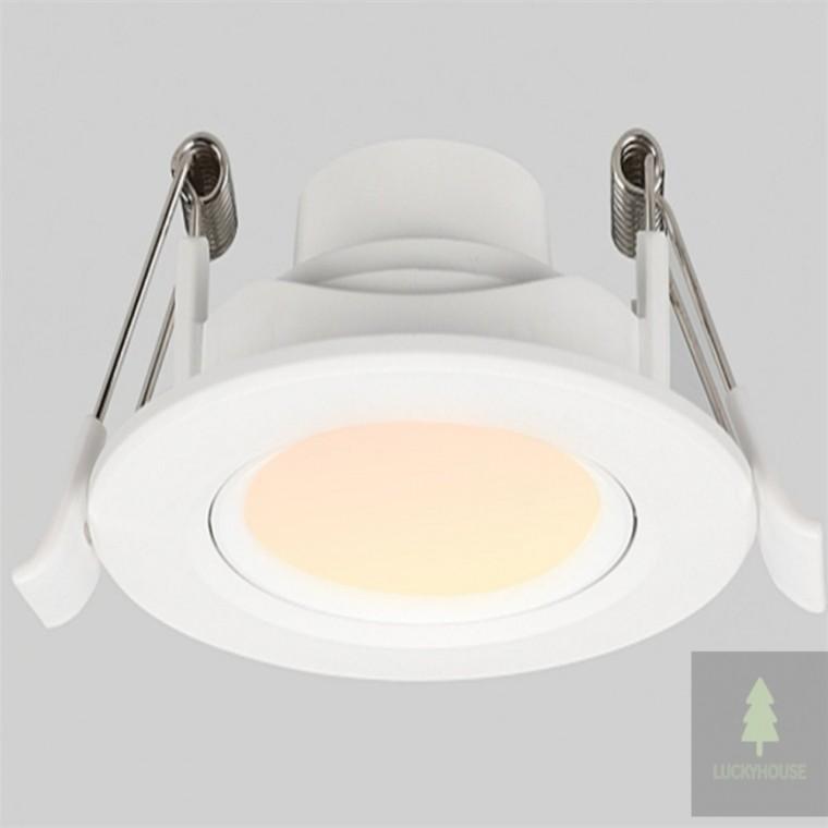 다운라이트 LED회전 천정매립등 각도조절 매입등 6.4cm(2.5인치) 3W led천정매립등 다운라이트매입등 거실