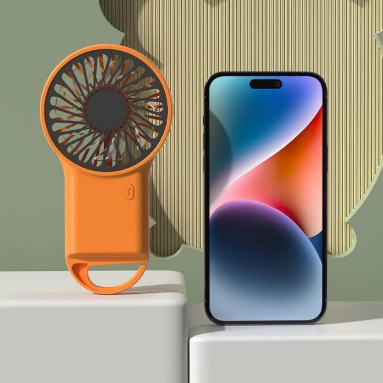 컴팩트 접이식 손선풍기 휴대용 무선선풍기 미니 선풍기 USB 충전식