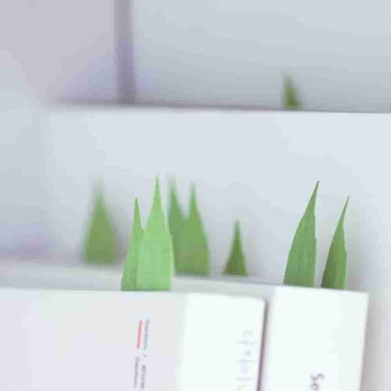 스티키리프 버치 Green S 귀여운메모지 접착식메모지 사무실메모지