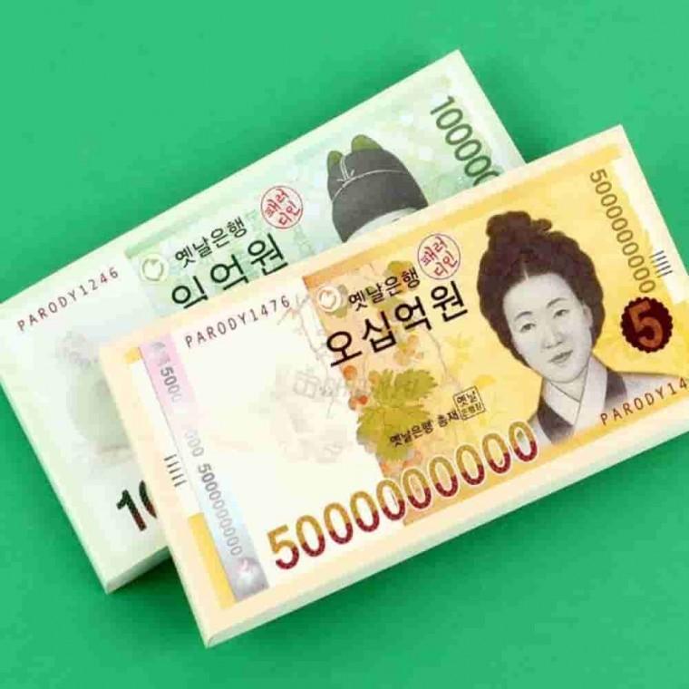 돈다발 수첩 랜덤발송 디자인메모지 돈수첩 비점착메모지