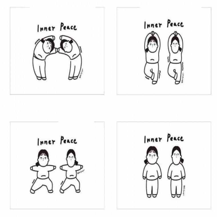 이너피스 5종 엽서 postcard 미니편지지 감사엽서 그림엽서
