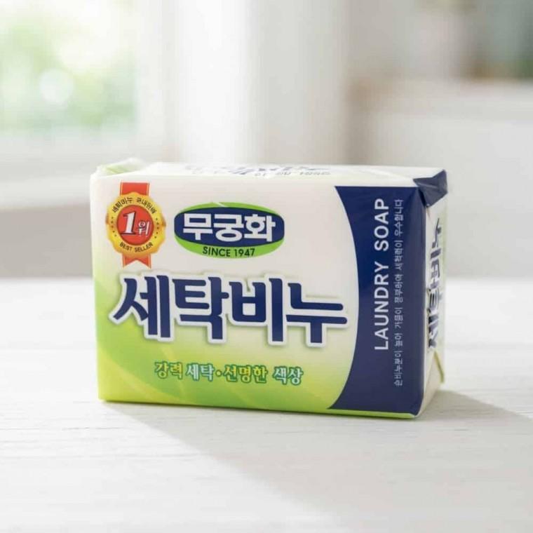 무궁화 세탁비누 찌든때세탁비누 기름얼룩제거비누