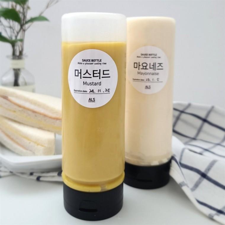 소스통 마요네즈소스통 거꾸로실리콘소스통