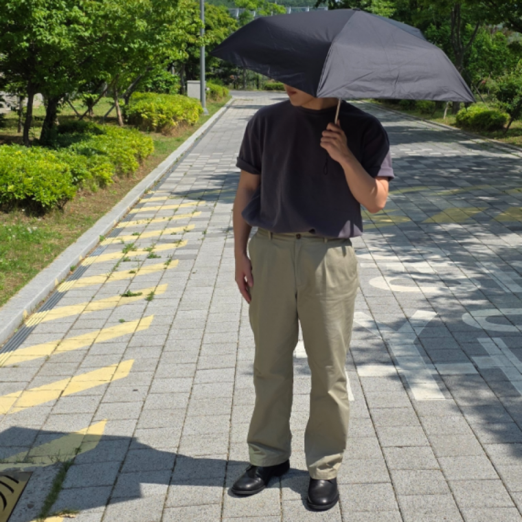 초경량 암막 양산 우산 양우산 자외선차단 휴대용 접이식