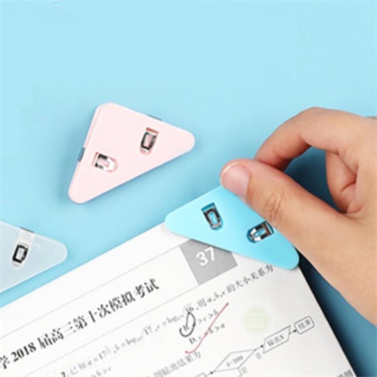 모서리 고정 클립10p 서류묶음집게 모서리보호대
