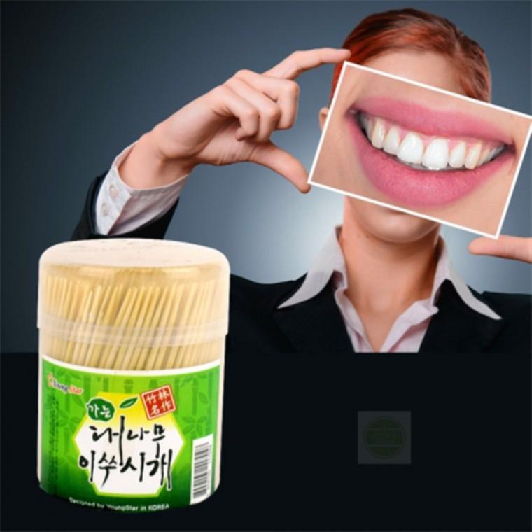가는 대나무요지 대나무이쑤시개 시식용이쑤시개