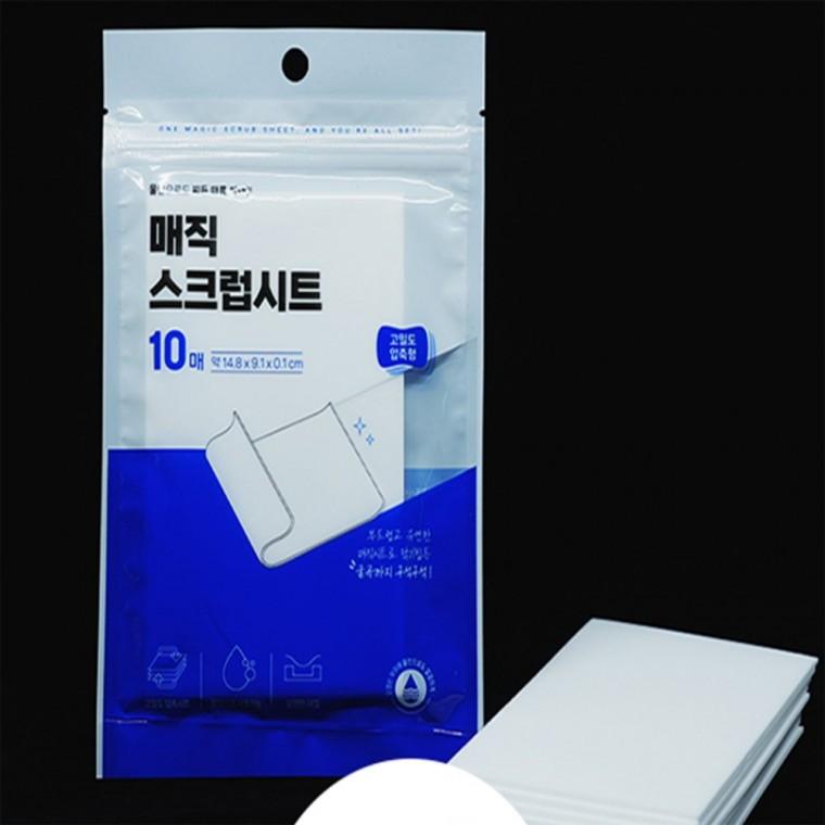 스크럽시트 10p 얼룩제거제 자동차찌든때제거제