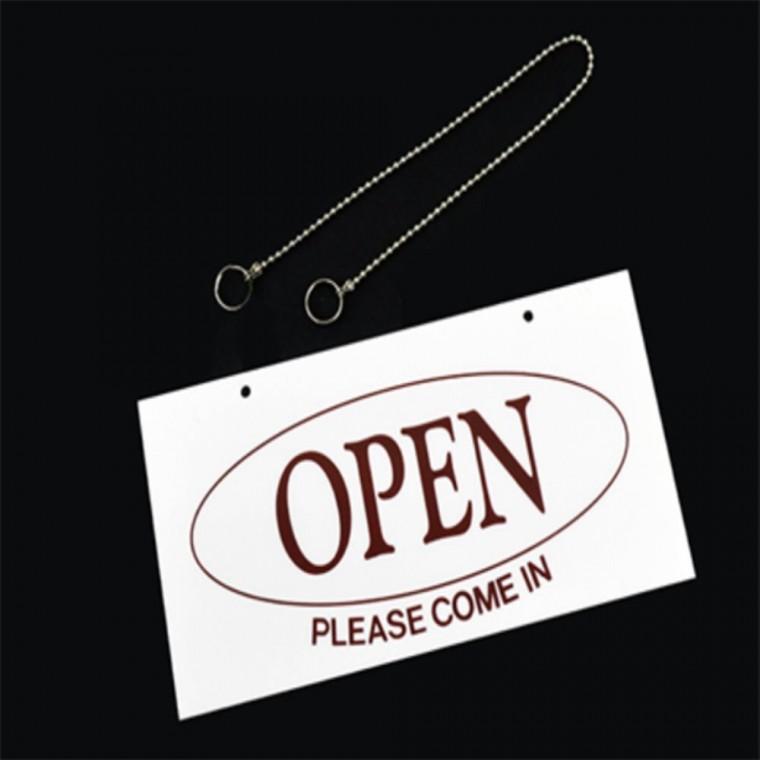 오픈표지판 openclose팻말 가게오픈안내판 오픈클로즈안내판