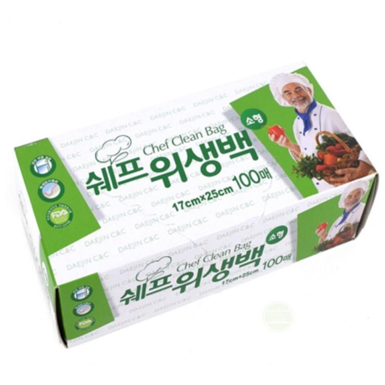 위생백 소형 100매 비닐봉투소 투명비닐백