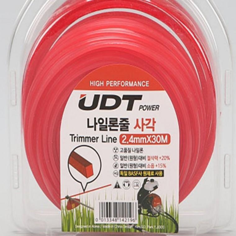 예초기끈 나일론줄 2.4mm 70M 사각형 줄예초기