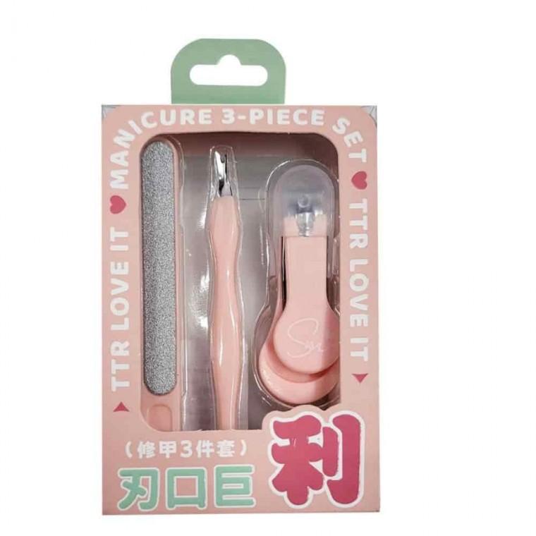 손톱정리도구 네일케어세트 네일파일 손톱세트 3종