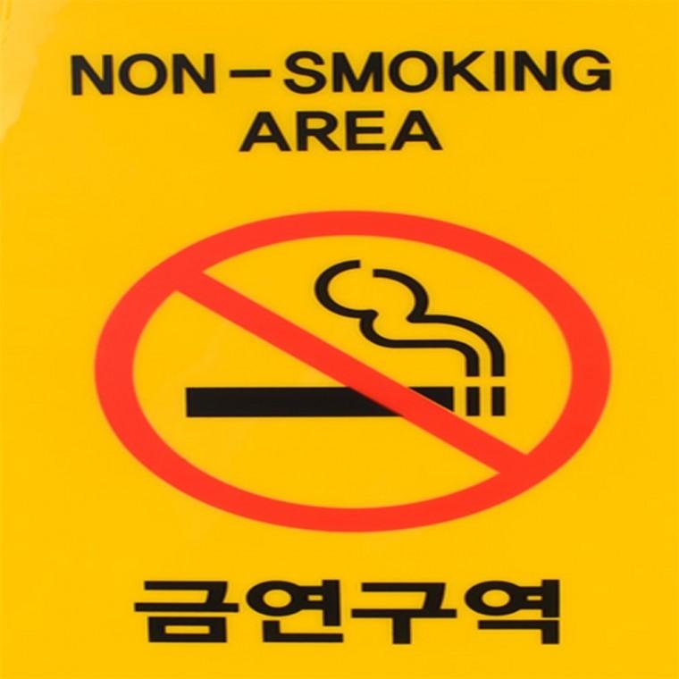 금연구역 표지판 금연표지판화장실용 금연표지판 A형간판 흡연금지표지판 금연입간판