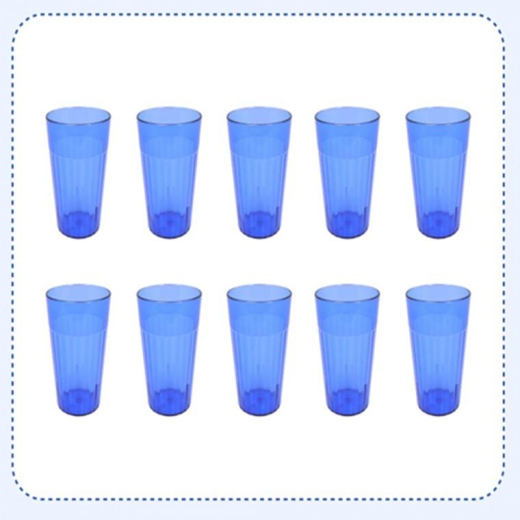 식당컵 식당 업소용 플라스틱 음료컵 340ml 10개