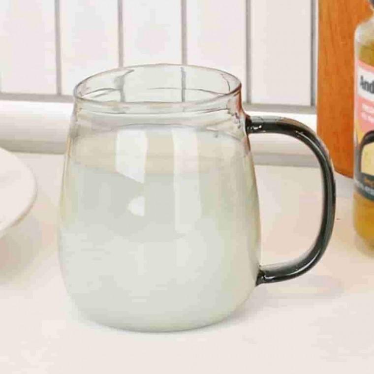 머그컵 그레이 400ml 1P 캐릭터머그 카페머그컵 예쁜커피잔
