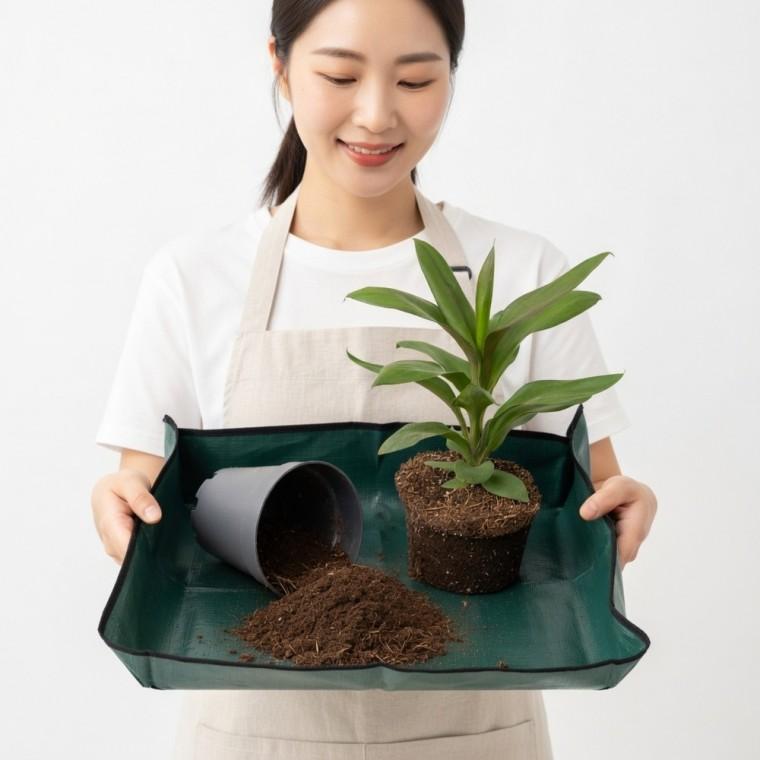 식물관리 재배 홈가드닝 베란다 원예 분갈이 매트