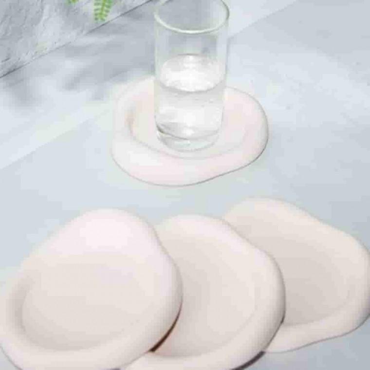 컵받침 코스터 연못 실리콘티코스터 카페컵받침 티코스터