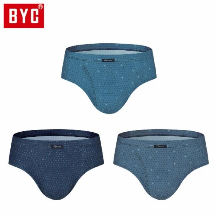 BYC 남성 맥시 3매입 삼각팬티 DOLF1054