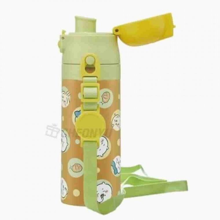 스테인레스 보틀 470ml 캐릭터보틀 휴대용물통 스트랩물병