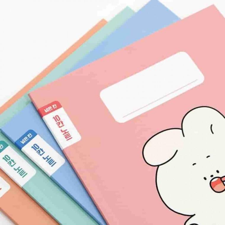 칸노트 4권 무제 120g 국어공책 초등국어노트 쓰기공책